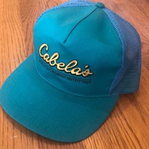 VINTAGE Cabelas trucker hat
